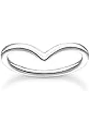 Thomas Sabo Anillo de mujer en forma de V plata TR2393-001-21, 52, Plata de ley, Sin piedras preciosas