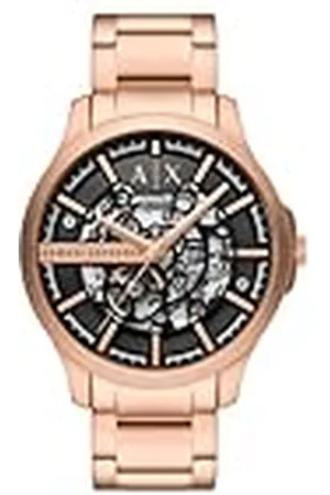 Armani Exchange Reloj Analógico para Hombre de Automático con Correa en Acero Inoxidable AX2456