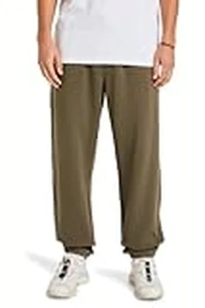 Quiksilver Graphic Jogger - Pantalón elástico (Talla S), Color marrón