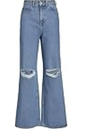 JJXX Jxtokyo Wide HW Mr6004 B Noos Jeans, Azul Claro (Light Blue Denim), 32W / 32L para Mujer