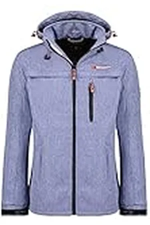 Geographical Norway Tarmak Men, Softshell Hombre Hombre, Bleu