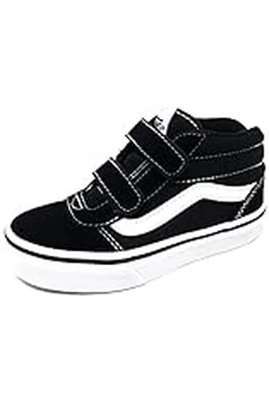 Vans Ward Mid V, Zapatillas para Unisex niños, (Suede/Canvas) black/white, 29 EU