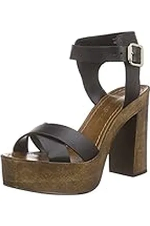VERO MODA VMBEA LEATHER SANDAL - Sandalias de Punta Descubierta Mujer, - , 41 EU