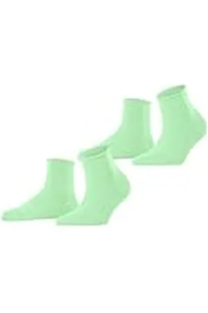ESPRIT Basic Pure Multipack W Sso algodón lisos 2 pares, Calcetines Mujer, , 39-42