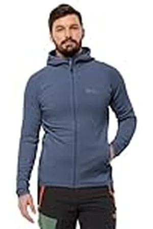 Jack Wolfskin Baiselberg Hooded FZ M Chaqueta de Forro Polar, , XXXL para Hombre