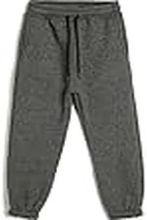 Koton Basic Jogger Sweatpants Drawstring Pocket Brushed Interior Pantalones de chándal, , 5-6 Años para Niños