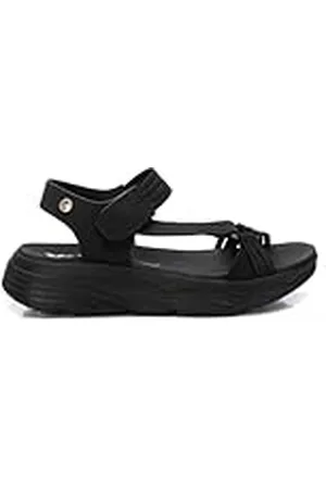 Xti Sandalia Mujer Negro - Calzado Cómodo y Versátil - Moda casual - Modelo 14410103 (Talla 36)