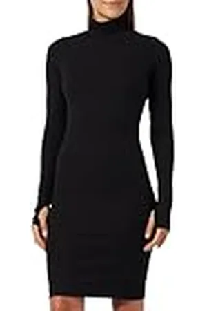 G-Star Para Mujer Slim rib dress mock ls wmn, , XL