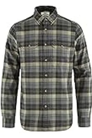 Fjällräven Fjallraven F81373-046-018 Singi Heavy Flannel Shirt M Super Grey-Stone Grey XL
