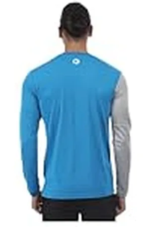 Kempa Core 2.0 Longsleeve Camiseta M/L De Entrenamiento De Balonmano, Hombre, Azul/Gris Oscuro, XXXL