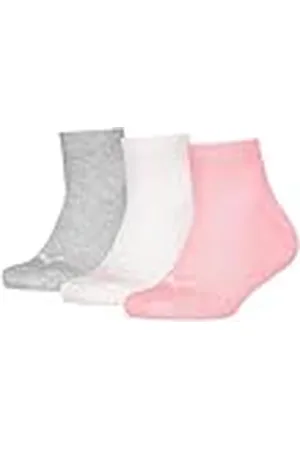 PUMA Quarter Recycled Cotton Calcetín, , 31-34 (Pack de 3) Unisex niños