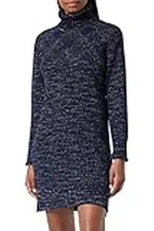 GANT D2. Multi Color Rollneck Dress Vestido, , XL para Mujer