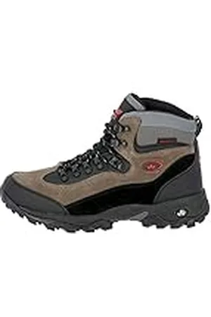 LICO Milan, Zapatos de High Rise Senderismo, Negro (Schwarz (Schwarz/Grau/Rot), 38 EU
