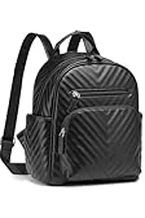 MISS LULÙ Bolso Mochila Mujer, Mujer Bolsos Mochila con Múltiples Compartimentos, Mochila Mujer Antirrobo Impermeable Cuero Pu Bolsa de Hombro, para Salir Escuela Trabajo Viaje