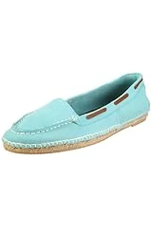 Buffalo London 210-7882 - Zapatillas de casa de Ante para Mujer, Color Turquesa (Turquoise 01), Talla 36