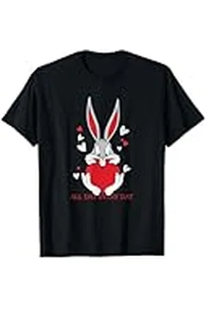 LOONEY TUNES Bugs Bunny Heart Valentine Camiseta