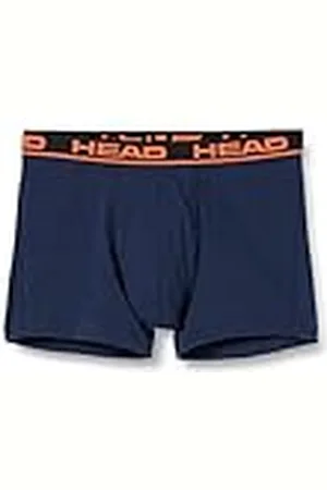 Head Basic Boxer 10 Pack, Peacoat/Orange, S (Pack de 10) para Hombre