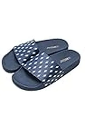 THE WHITE BRAND Mini Rayos, Sandalias con Punta Abierta Unisex niño, Azul (Navy Navy), 32 EU