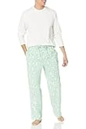 Amazon Conjunto de Pijama de Franela Suave (Disponible en Tallas Grandes) Hombre, , S