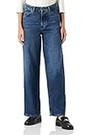 Marc O’ Polo Marc OߴPolo Denim Mujer Vaqueros con pernera ancha y talle alto, Azul (Multi/Icy Dark Vintage Blue), W26/L32