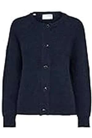 SELECTED Slflulu LS-Cárdigan Corto para Hombre Suéter, , M para Mujer