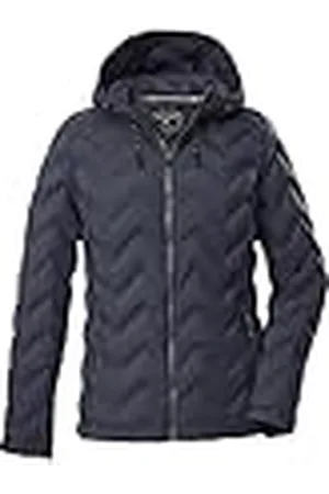 Killtec KOW 23 WMN QLTD JCKT 43305-000 - Chaqueta acolchada para mujer (aspecto de plumón, con capucha, 48), color azul