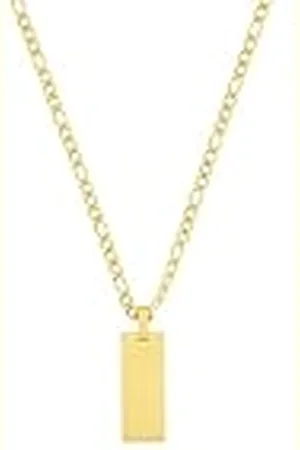 JOOP! Cadena con colgante acero inoxidable unisex mujeres hombres collar, 60 cm, oro, viene en caja de regalo de joyería, 2035895
