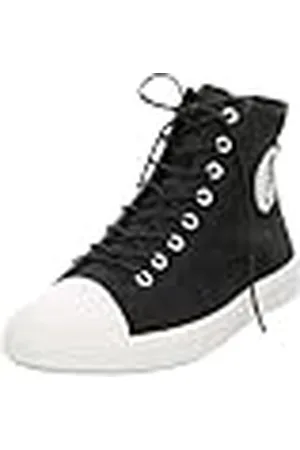 Think! TURNA, Zapatillas Mujer, Schwarz/Kombi 0010, 36 EU Estrecho