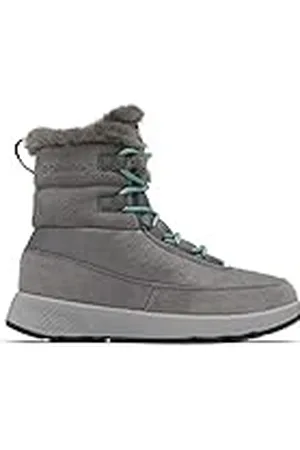 Columbia SLOPESIDE PEAK botas de nieve impermeables Mujer , Marrón (Elk x Beach), 42 EU