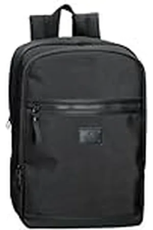 Pepe Jeans Blackmore Mochila para Portátil Portátil 15,6 pulgadas 28x40x14 cms Poliéster con detalles en Piel Sintética 15,68L by Joumma Bags