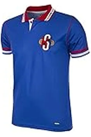 Copa Islandia 1996 - Camiseta de fútbol Retro para Hombre, Hombre, Camiseta Retro con Cuello de fútbol., 230, , XXL