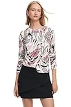 Desigual Jersey de Punto Plano para Mujer Sudadera, , XL