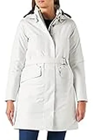 Geox W Gendry Chaqueta, Cloud White, 42 Mujeres