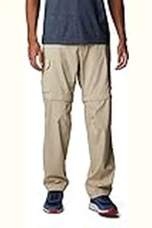 Columbia Hombre Pantalones Utilitarios Convertibles, Silver Ridge