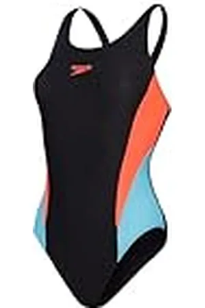 Speedo Bañador de 1 Pieza Colourblock 2.0, Traje de baño de Entrenamiento, Tacto Suave, Fitness en el Agua