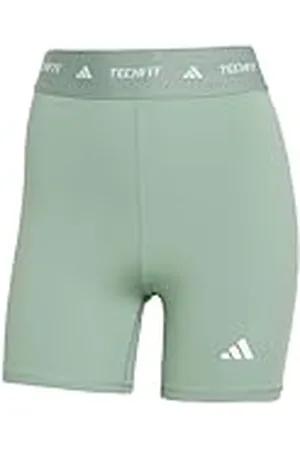 adidas Techfit - Leggings Cortos para Mujer, Talla M, 4 Pulgadas