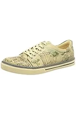 Dogo Sneakers, Zapatillas de Mujer, All Roads Lead To Rome, Zapatos Veganos Estampados,39 EU