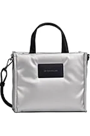TOM TAILOR Patti - Bolso bandolera para mujer (con cremallera), color plateado, , Fashion