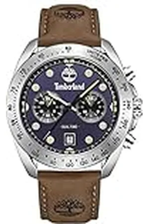 Timberland Reloj Analógico para Hombres de Cuarzo con Correa en Cuero TDWGF2230503