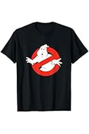 Ghostbusters Logo original Camiseta, para hombre, negro