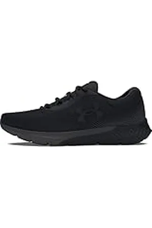 Under Armour UA Charged Rogue 4 Deportivas de hombre para correr, ligeros zapatos de deporte para hombre, color negro/negro/negro