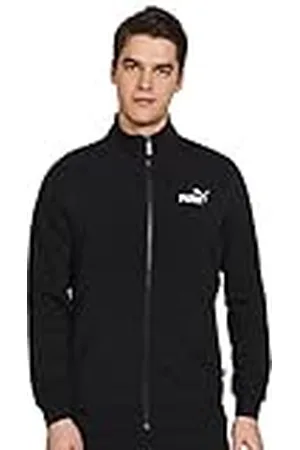 PUMA ESS Track Jacket TR Suéteres, Hombre, Negro , S