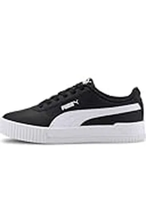 PUMA Carina L, Zapatillas Bajas Mujer, Schwarz Black White White, 36 EU