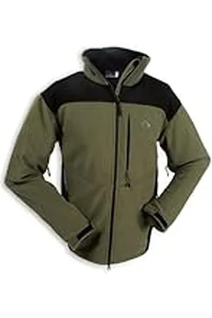 Tatonka Tech Argon Jacket – Forro Polar, Gre XXL, dunkelolive/Negro