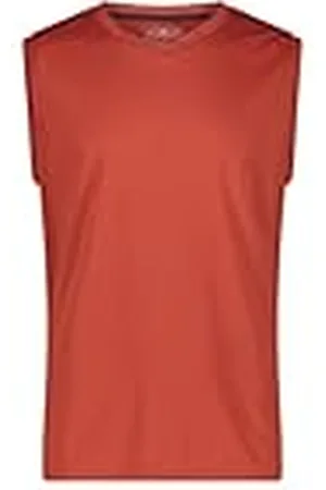 CMP Camiseta de Tirantes para Hombre, Rust, 54