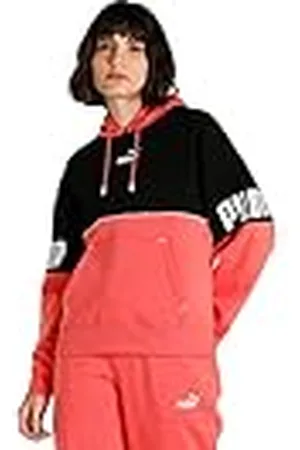 PUMA Power Colorblock Hoodie FL Sudadera, Mujer, , XS