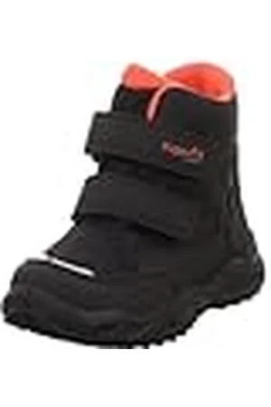 Superfit Glacier, Botas para Nieve, Negro Rojo 0000, 20 EU Estrecho