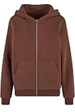 Build Your Brand BY290-Ladies Fluffy Zip Hoody Hooded Sweatshirt, , M Women