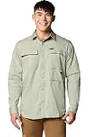 Columbia Camisa Landroamer Twill LS para Hombre