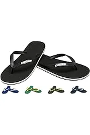 Cressi Beach Flip Flops Chanclas de Playa Unisex para Adultos, (Schwarz), 37 EU